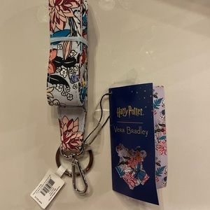 NWT Vera Bradley Harry Potter Herbology Wide Lanyard
